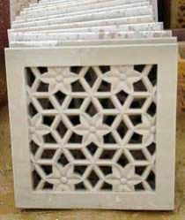 Floral Sandstone Lattice