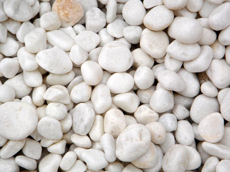 White Pebble Stones