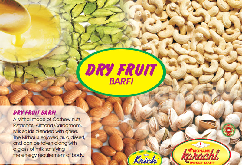 Dry Fruit Burfi