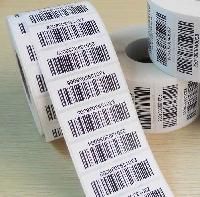 Printed Barcode Labels