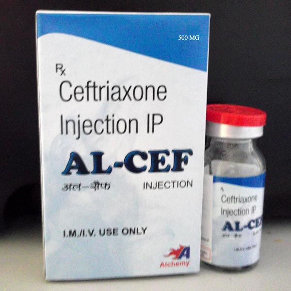 Ceftriaxone Injectable (500mg)