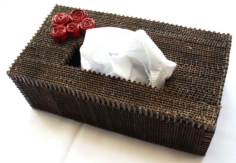 Plain Handmade Tissue Paper Boxes, Size : 12x7inch, 4x3inch, 6x4inch