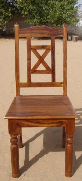 Wooden X Chair