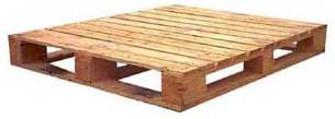 Heavy duty wooden pallets