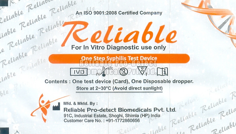 Syphilis Testing Kit