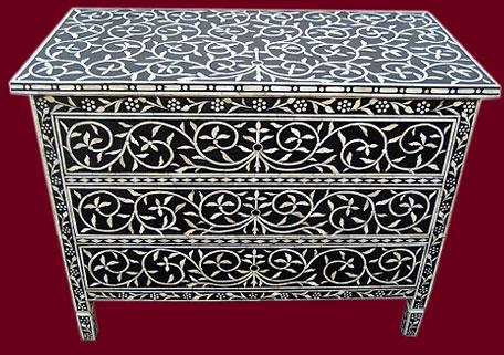 Pearl Inlay Cabinet