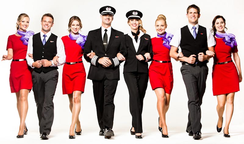 Flight Attendants Uniforms