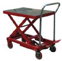 Rectangular SP 20101 Hydraulic Lift Table, for Industrial, Pattern : Plain