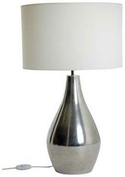 Aluminum lamp convex