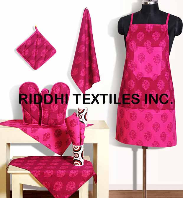 Printed Cotton Apron