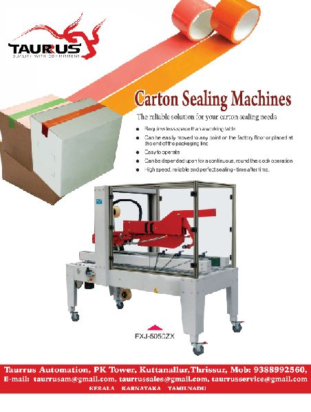 Taurrus Metal Carton Sealing Machine