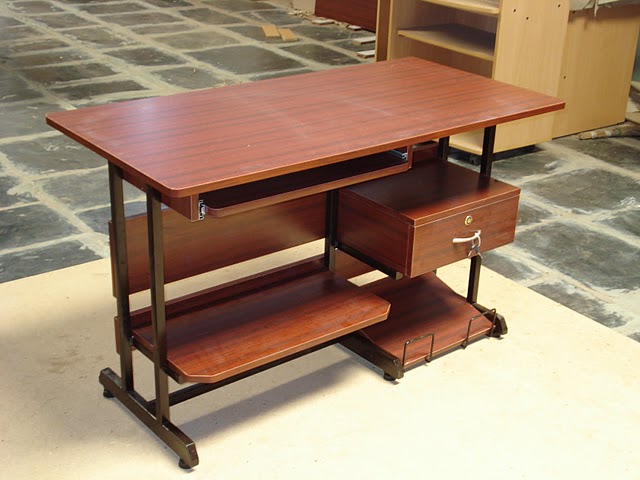 Computer Table, Steel Frame
