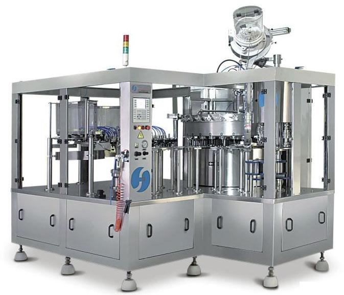 Trioblock Counter Pressure Bottling Machine