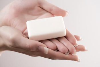 Bath soap, Color : White