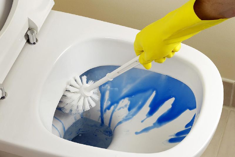 Kirubai Brand Toilet Cleaner, for Bathroom, Color : Blue