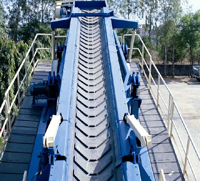 Chevron Cleated Conveyor Belt, for Industrial