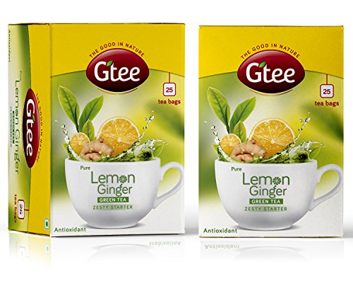 GTEE Green Tea Bags with Lemon & Ginger