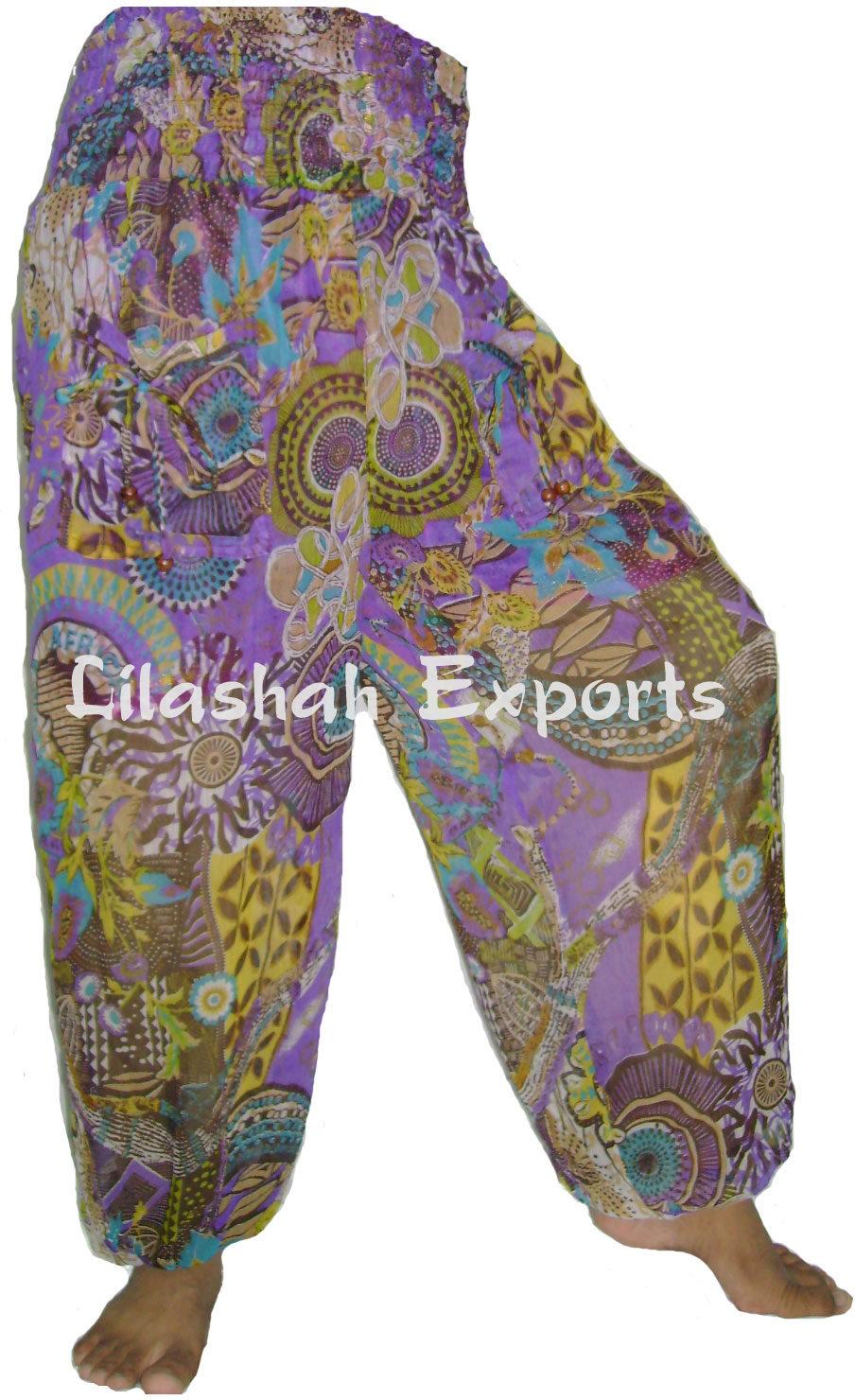Chiffon Harem Pants, Beach Wear Pants, Garments  - Cf2577