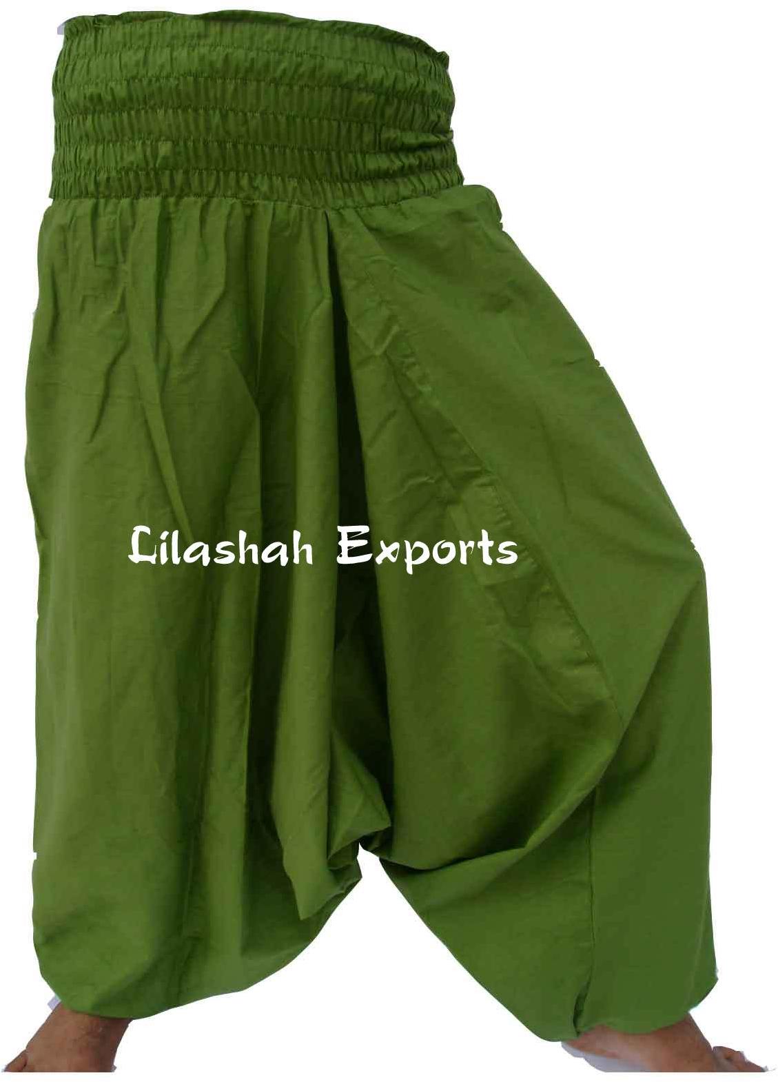 Afghani Cotton Ladies Trouser, Cotton Afgani Trouser, Apprel -  2100