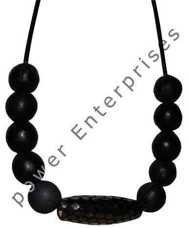 Leather Necklace (LN-7786)