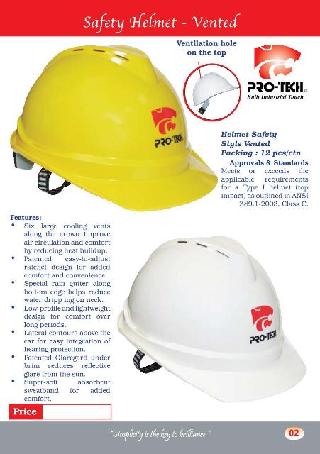 Safety Helmet Light Duty