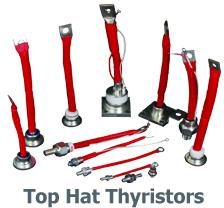 Top Hat Type Thyristors