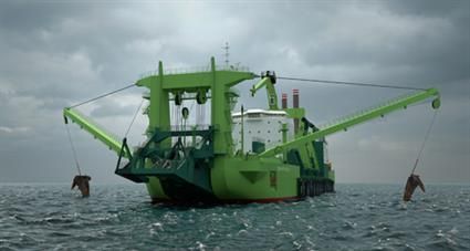 Most Powerful Cutter Dredger