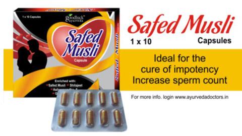 safed musli capsule