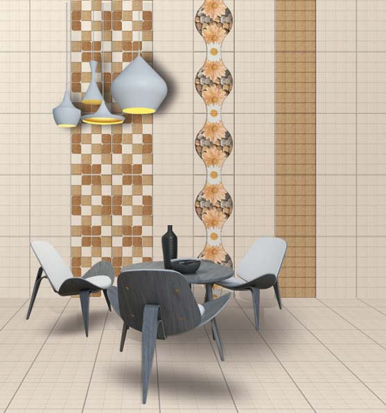 Digital wall tiles