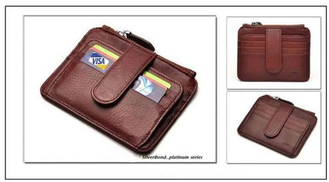 Leather Card Holder (plastic Money, Business Cards)