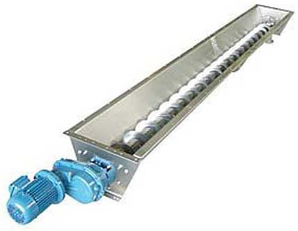 100-1000kg Electric Screw Conveyor System, Voltage : 440V