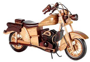 Wooden Motorcycle