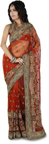 bridal saree