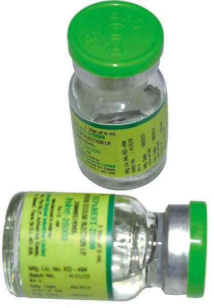 HEPABEST heparin sodium injections, for Dialysis Treatment, Purity : 99%