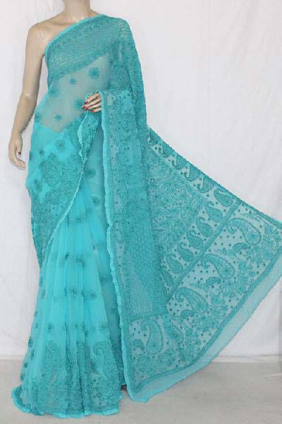 Lucknowi Chikan Sarees