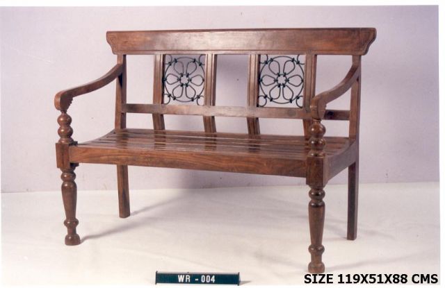 Wooden Bench  - Wr 004