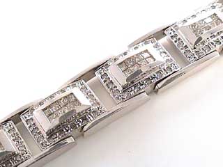 MDB-01 Mens Diamond Bracelets