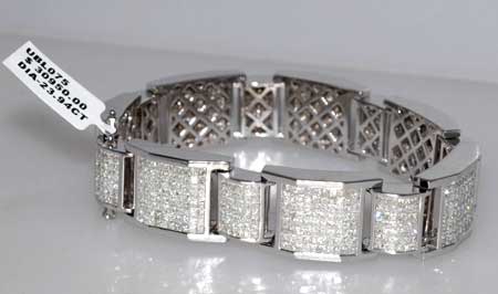 MDB-04 Mens Diamond Bracelets