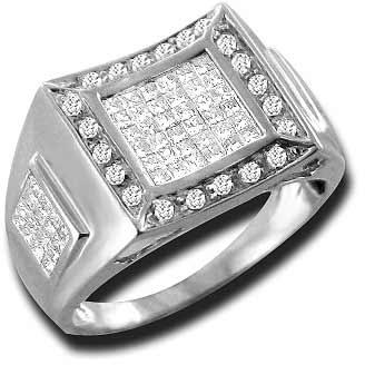 MDR-10 Mens Diamond Rings