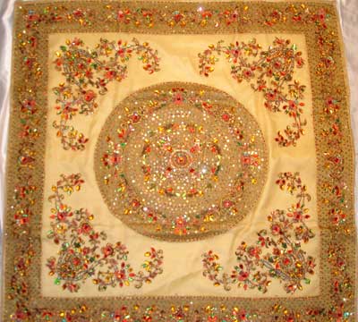 Embroidered Table Cover (DZTB 06)