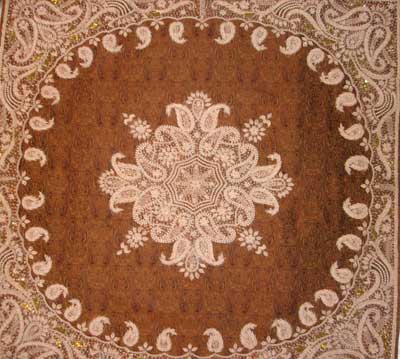 Embroidered Table Cover (DZTB 08B)