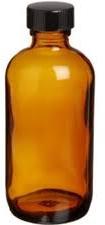 Amber Glass Bottle