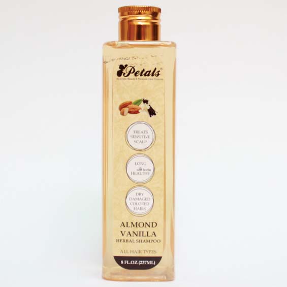 Petals Almond Vanilla Herbal Shampoo