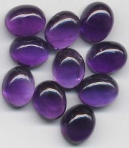 Amethyst Cabochon Oval