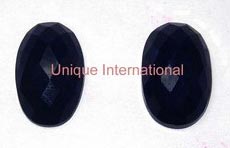 Oval Dyed Sapphire gemstone