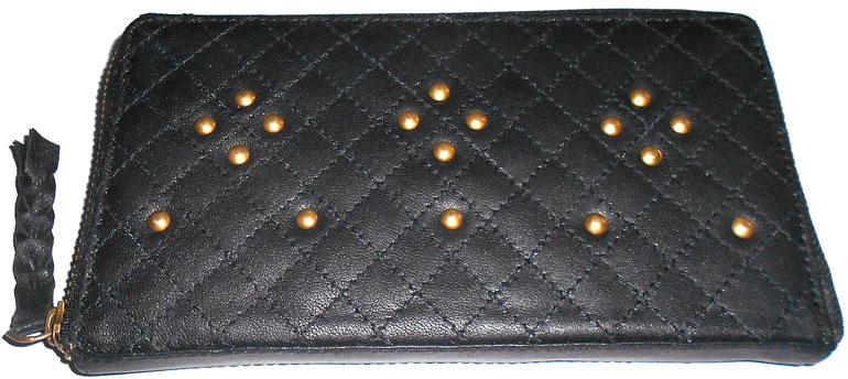 Quilted Leather Wallets