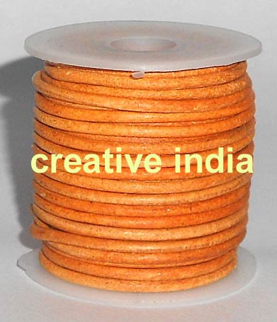 CI Vintage Round Leather Strings