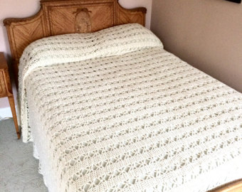 crochet bed sheet pattern