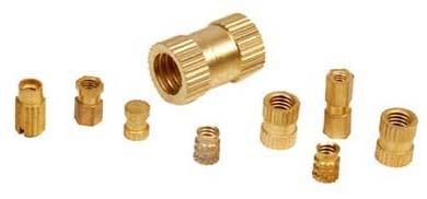 Round Polished Brass Inserts, for Machinery, Feature : Fine Coated, Good Quality, Strong Fitting