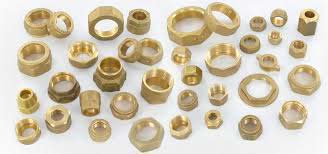 Brass Nuts, Color : Light Yellow
